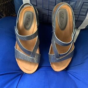 Women's SOFFT Silver Sandals